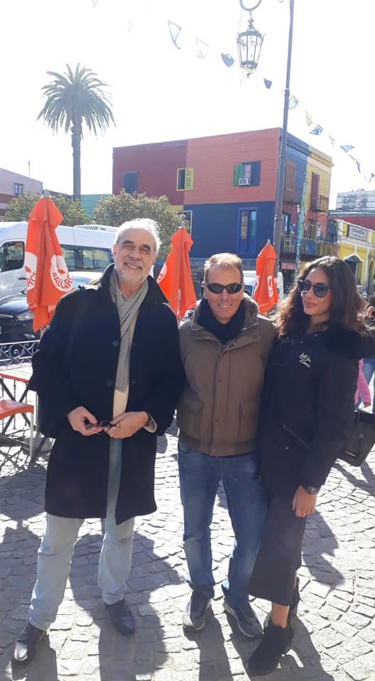 Viaggiatori a La Boca